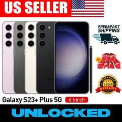NEW SEALED SAMSUNG GALAXY S23+ PLUS 5G 256GB 512GB FACTORY UNLOCKED US SHIPPING