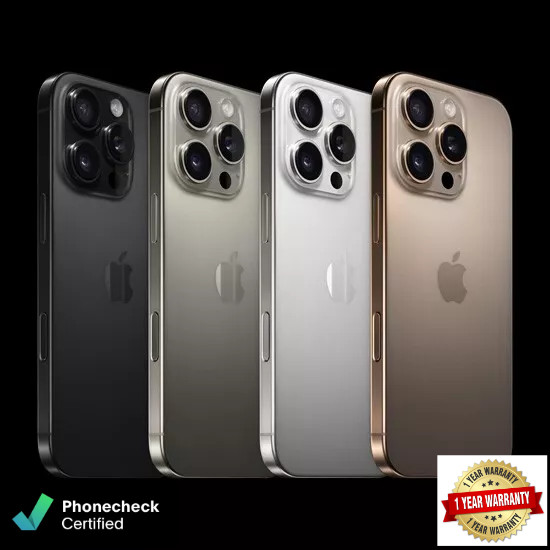Apple iPhone 16 Pro Super Retina XDR display A18 Pro chip 48MP Fusion Camera