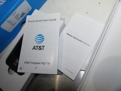 AT&T Cingular Flip Cell Phone 6275C 4G Black NEW IN BOX