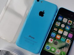 Original Apple iPhone 5c (Unlocked) NEW BATTERY-8 GB-16 GB-32GB – Blue & white