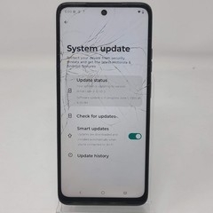 Broken Motorola Moto G (2025) XT2513-1 Black 128GB 4GB /Cracked Screen