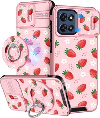 Cute Design Case for Moto G Stylus 2026/2025 – Ring Stand & Camera Cover Women G
