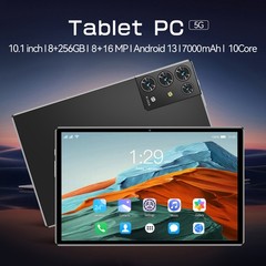 Tablet 8GB+256GB 10.1 Inch Screen 5G Calling 10-Core MTK6797 Processor 128G ZAHT