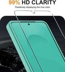 Magnetic Samsung Galaxy A57 5G Case with Screen Protector + Wrist Strap, Turquoi