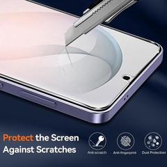Slim Clear 3-in-1 Case for Samsung Galaxy S26 Plus 6.7” with 2 Tempered Glass Pr