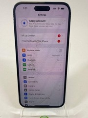 Broken T-Mobile Apple iPhone 14 Pro Max 256GB 18.1.1 MQ8W3LL/A Cracked screen