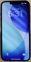 TESTED USED GSM UNLOCKED MIDNIGHT iPhone 14, 256GB A2649 MPVV3LL/A, 93% BATTERY