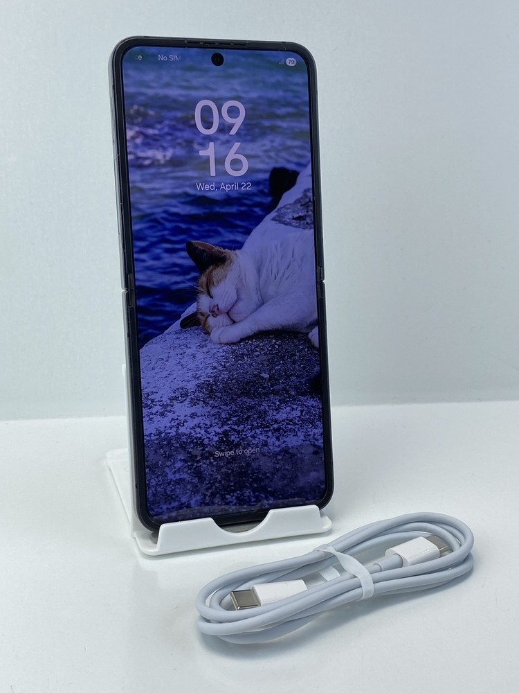 Samsung Galaxy Z Flip6 SM-F741U1 512GB Crafted Black Unlocked device Clean ESN