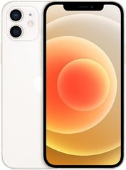 Apple iPhone 12 (A2172) (Unlocked) 6.1&Prime; Super Retina XDR Display 64GB iOS White