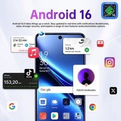 OUKITEL C26 Cell Phone T-Mobile Android 16 24GB+128GB 5150mAh 2-Year Warranty