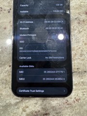 iPhone 13 Pro Max – Graphite – 128GB (UNLOCKED) (READ DESC)