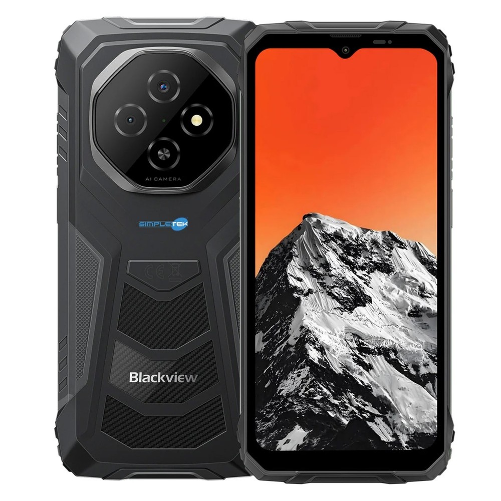 Blackview Fort 1 Rugged Android 15 Smartphone 4GB 128GB IP69K 10000mAh