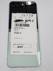 DEFECTIVE – Samsung Galaxy Zflip 5 – 256GB – Mint – GSM Unlocked – 12778