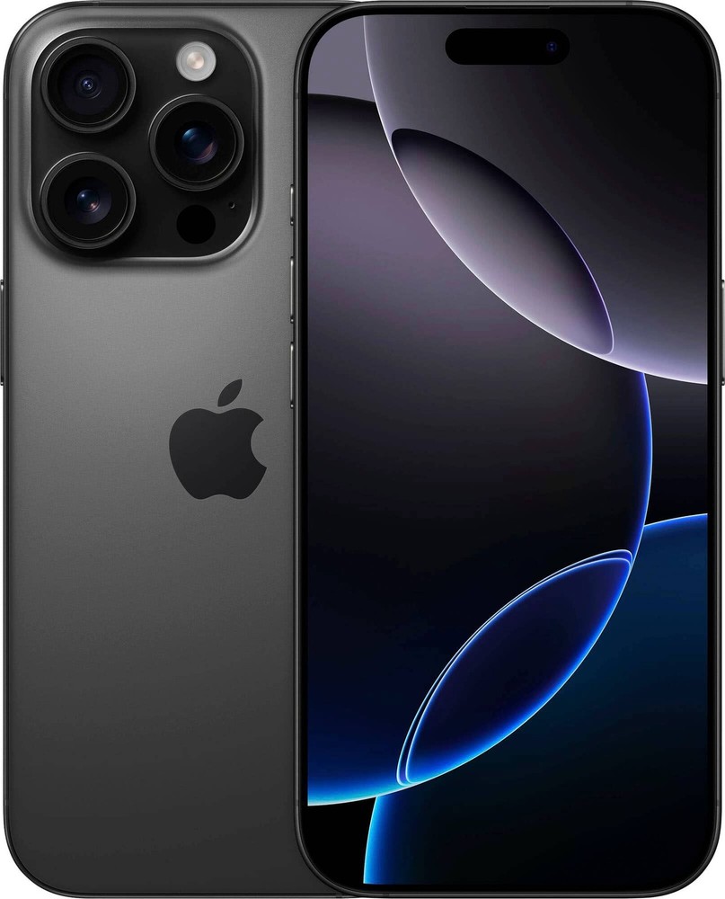 Apple iPhone 16 Pro Max A3084 (Fully Unlocked) 256GB Black Titanium (Very Good)