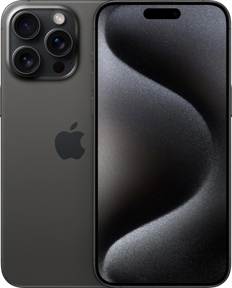 Apple iPhone 15 Pro Max – 1TB – Black – Unlocked – Good Refurbished- Not for USA