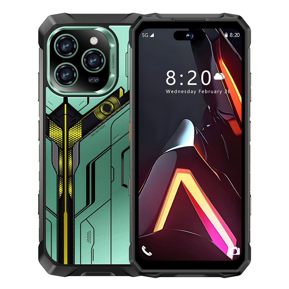 2026 Rugged Smartphone R16 Pro MAX 5G Unlocked 12G+256GB Dual SIM Cell Phone NFC