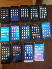 Lot of 14 Mixed model Samsung Galaxy J3 SM-J337V/ SM-J327V and J2 SM-J260A 16GB