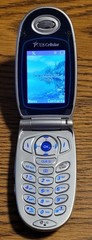 LG VX6000 – Silver and Blue ( U.S. Cellular ) Very Rare CDMA Flip Phone -Bundled