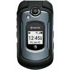 Kyocera DuraXE E4710 – 8GB – Black (AT&T) Rugged Flip Phone – No Battery
