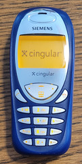 Siemens A Series A56 – Blue and Silver ( Cingular ) Very Rare Cellular GSM Phone