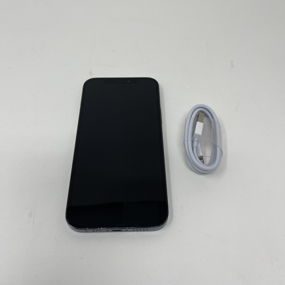 Apple iPhone 12 Pro 128GB Unlocked GSM Pacific Blue A2341 MGJQ3LL/A BH Under 80%
