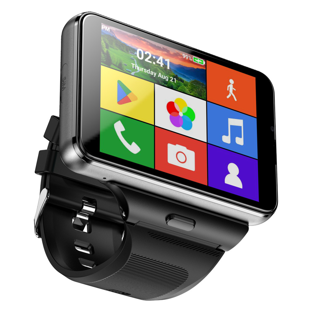 2.88in 4G Larger Screen Smart Watch Android 11 Dual Camera WIFI GPS SIM Support