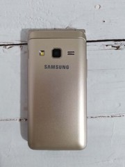 Samsung Galaxy Folder2 SM-G1650 Dual SIM WIFI 8MP LTE 4G Flip GOLD SmartPhone A+