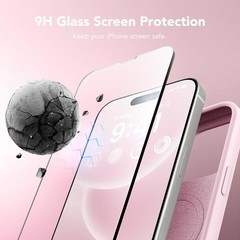 Magnetic for iPhone 15 Pro Max Case, Anti-Scratch Microfiber Lining & Screen Pro