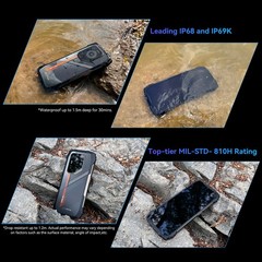 Blackview OSCAL PILOT 3 5G Rugged Smartphone 36GB+256GB 6.78&Prime; Android 15 NFC