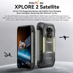 Blackview XPLORE 2 Satellite Message 5G Rugged Phone Android 15 Mobile Outdoor