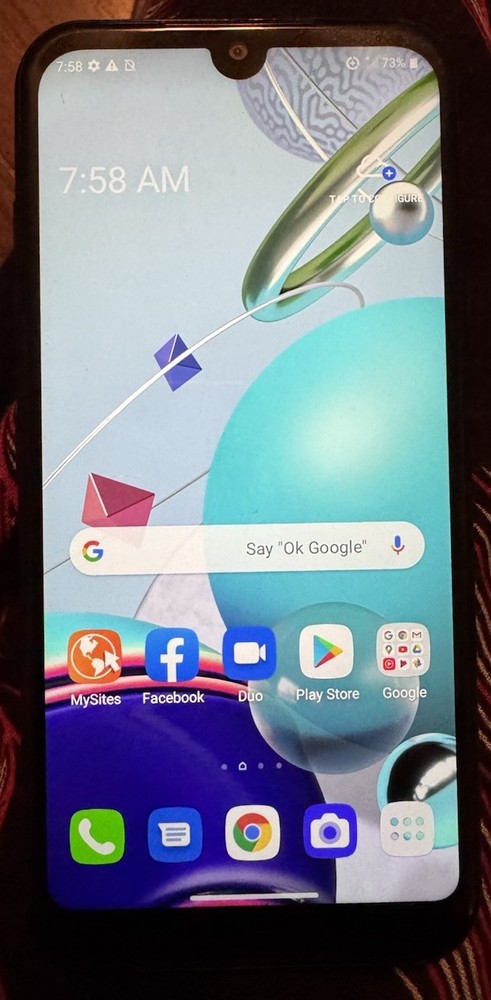 LG K31 Rebel LG 355DL 32GB Gray (Tracfone) Cell Phone Fast Ship Very Good Used