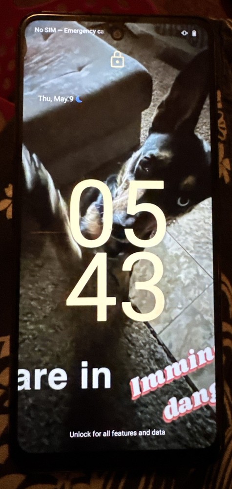 HMD Vibe N159V 64GB Gray (Unknown) Smartphone Fast Ship Broken Parts!! Issue