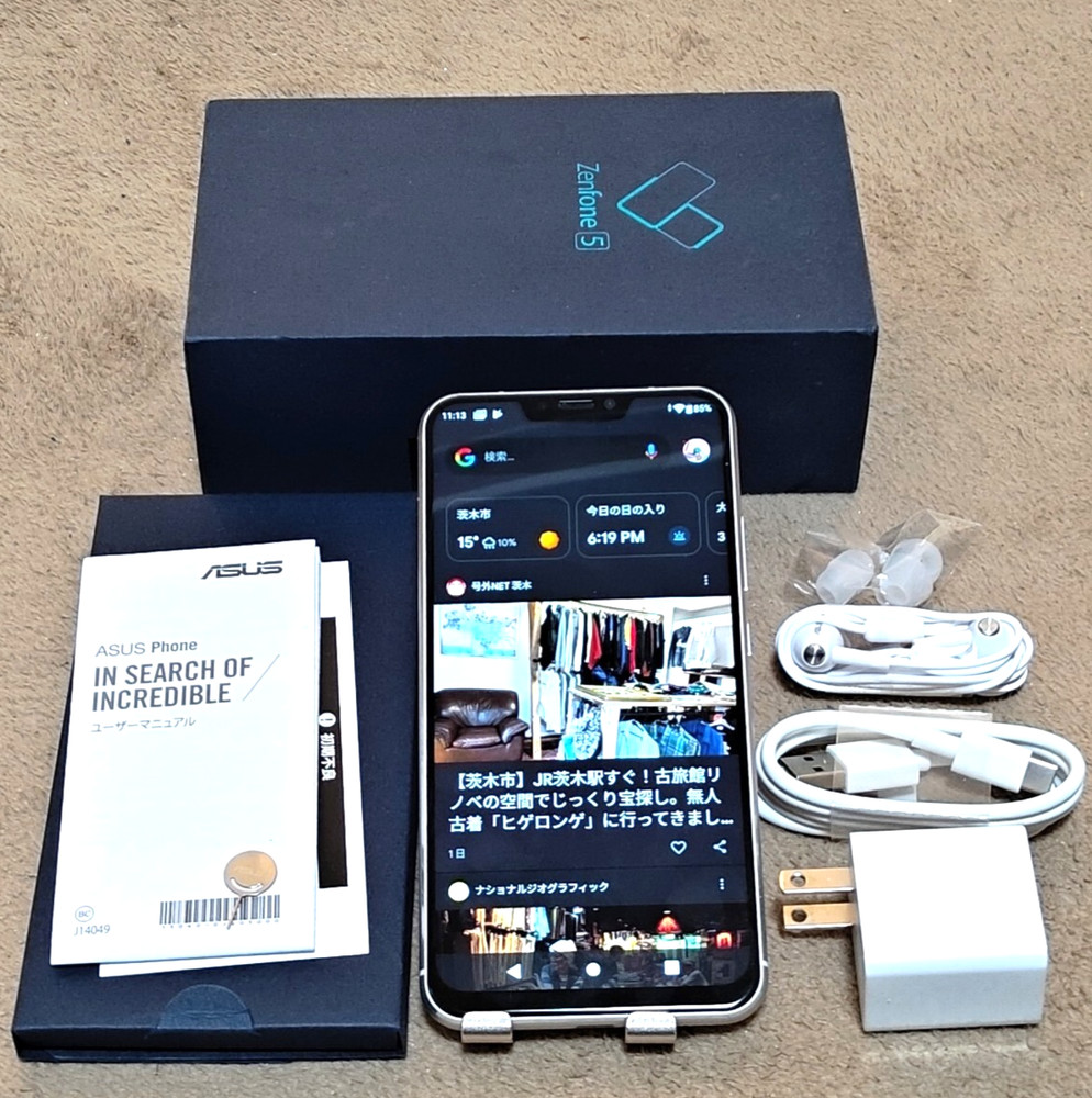 ASUS ZenFone 5 ZE620KL 64GB 6GB RAM SIM Free Dual SIM Android Phone
