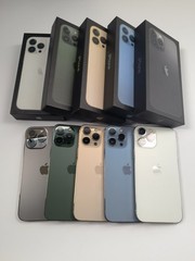 With face ID Apple iPhone 13 Pro Max-128/256GB (Unlocked)Optional Colors