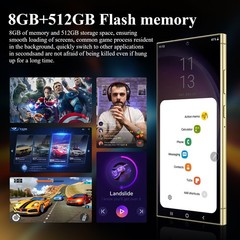 S24 Ultra Smartphone Android Factory Unlocked 7.3&Prime; HD 8+512GB 8000mAh Dual SIM