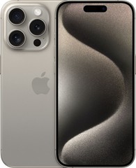 Apple iPhone 15 Pro A2848 (Fully Unlocked) 128GB Natural Titanium (Excellent)
