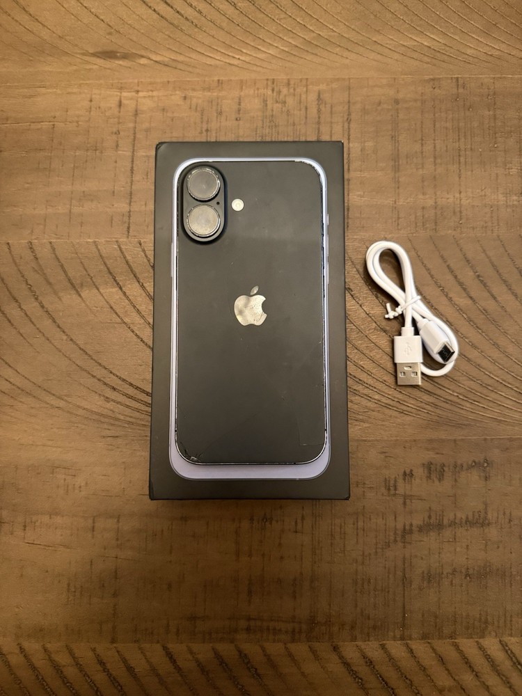 Apple iPhone 16 Plus 128GB, Black, Verizon