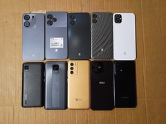 Lot Of 10 BLU/HotPepper/Koobee/NUU/PCD/Samsung Smartphones (Read Description)
