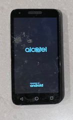 Defective Alcatel 5044C – 5&Prime; Android (Cricket) Black Smartphone