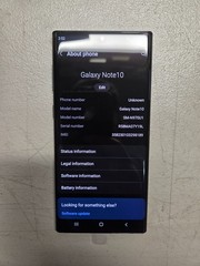 SAMSUNG GALAXY NOTE 10 – BLACK – SM-N970U1 – 256GB – Original Box