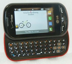 LG VN271 Extravert Verizon Full Qwerty Slider Cell Phone Touch Screen 3G Grade C