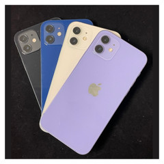 Apple iPhone 12 5G 64GB 128GB Unlocked AT&T Cricket Purple/White/Blue iOS
