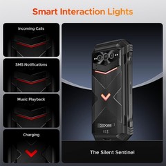 DOOGEE V Max Pro 5G Rugged Smartphone 22000mAh 32GB+512GB Android 14 108MP+20MP