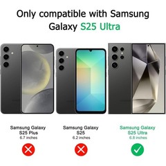 For Samsung Galaxy S25 Ultra Case with Shockproof Protection & Screen Protector