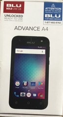 BLU Bold Like US Unlocked Ready TO USE ADVANCE A4 4.0”,1.3GHz,Android 6.0,8GB—20