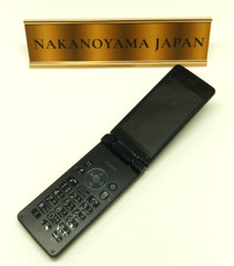 SHARP AQUOS Keitai 3 flip phone 805SH Softbank Unlocked Black SIM Free JP New