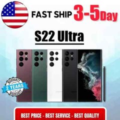 Brand New Samsung Galaxy S22 Ultra 5G SM-S908U phone Unlocked 512GB/256GB/128GB