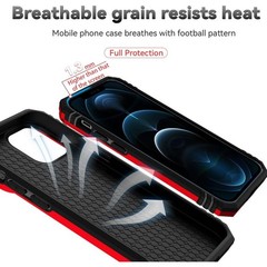 iPhone 12/13 Mini Case with HD Screen Protector & Slide Camera Cover & Kickstand