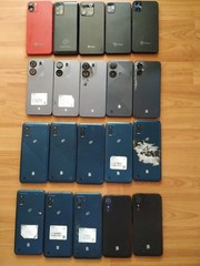 Lot of 20 Mixed Brand BLU and VORTEX 32 GB Smartphone For part