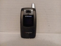 (x2) Samsung – Gray and Black ( AT&T / Cingular ) Very Rare Flip Phone